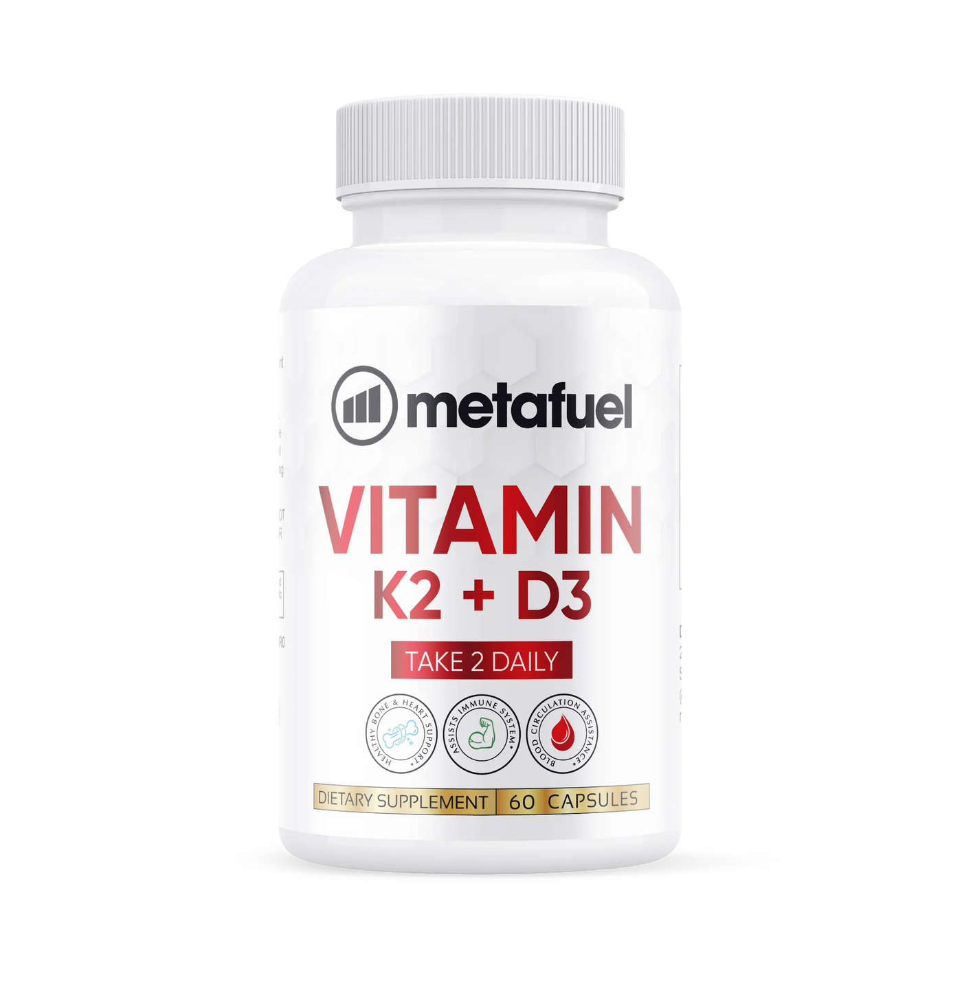 Metafuel Vitamin K2 + D3 Heart Health
